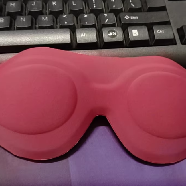 Masque de sommeil 3D en memory foam