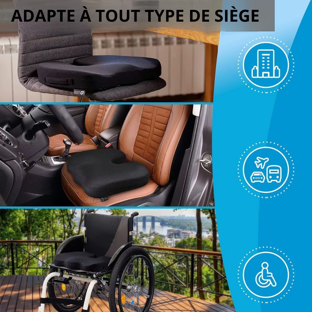 Coussin multiusage en mémoire de forme