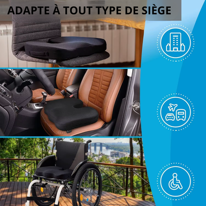Coussin multiusage en mémoire de forme