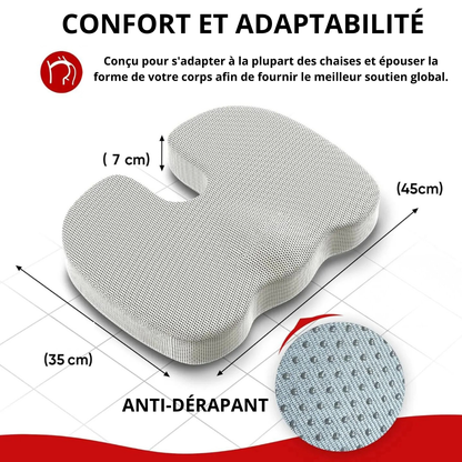 Coussin multiusage en mémoire de forme