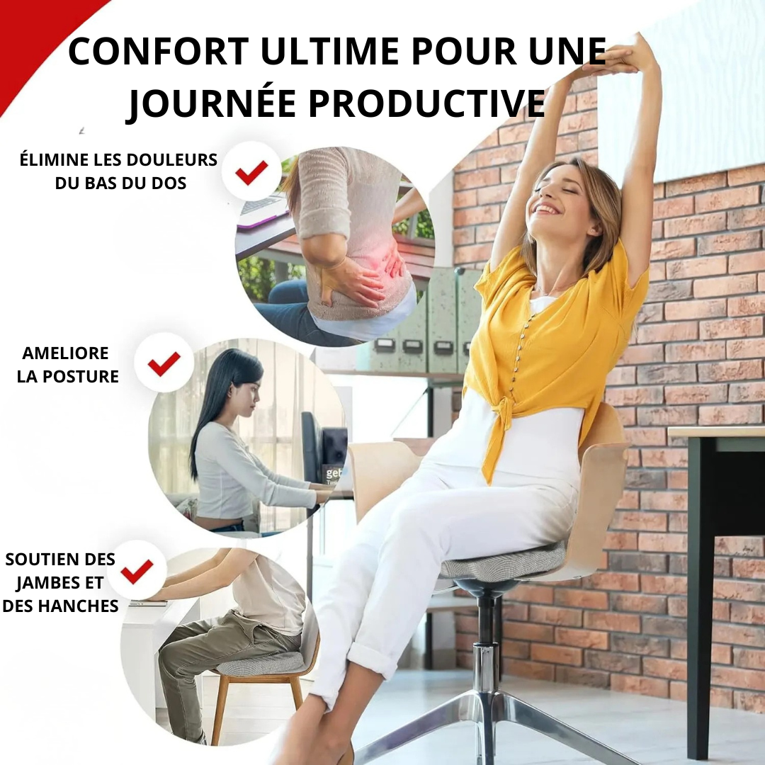 Coussin multiusage en mémoire de forme