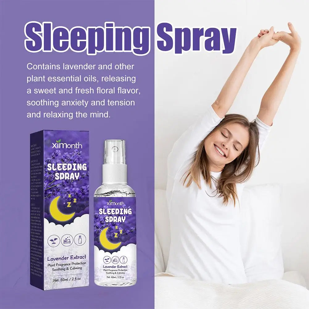 Spray de sommeil à base d'huile de lavande