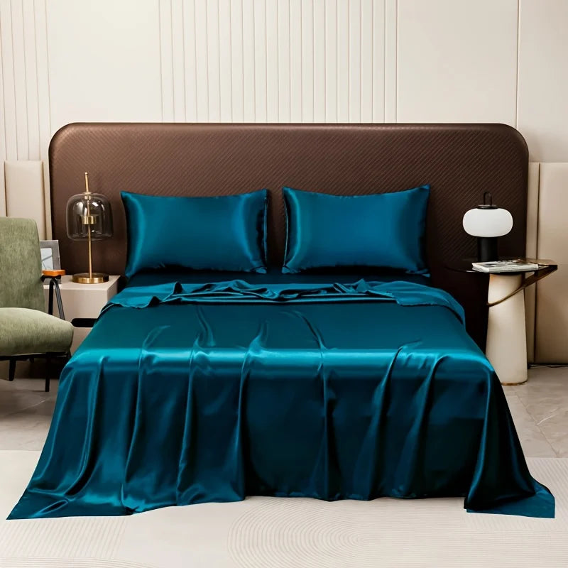 Draps de lit en satin