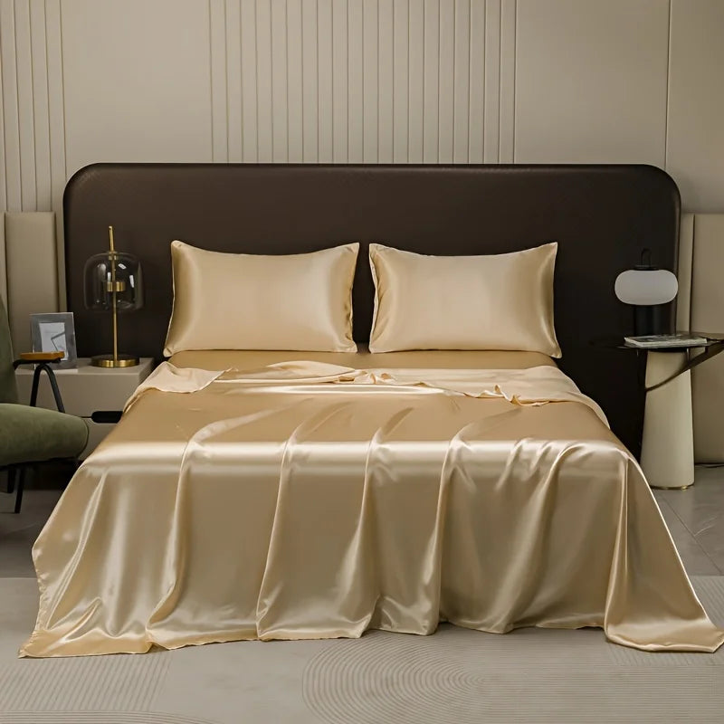 Draps de lit en satin