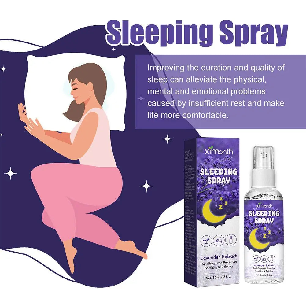 Spray de sommeil à base d'huile de lavande