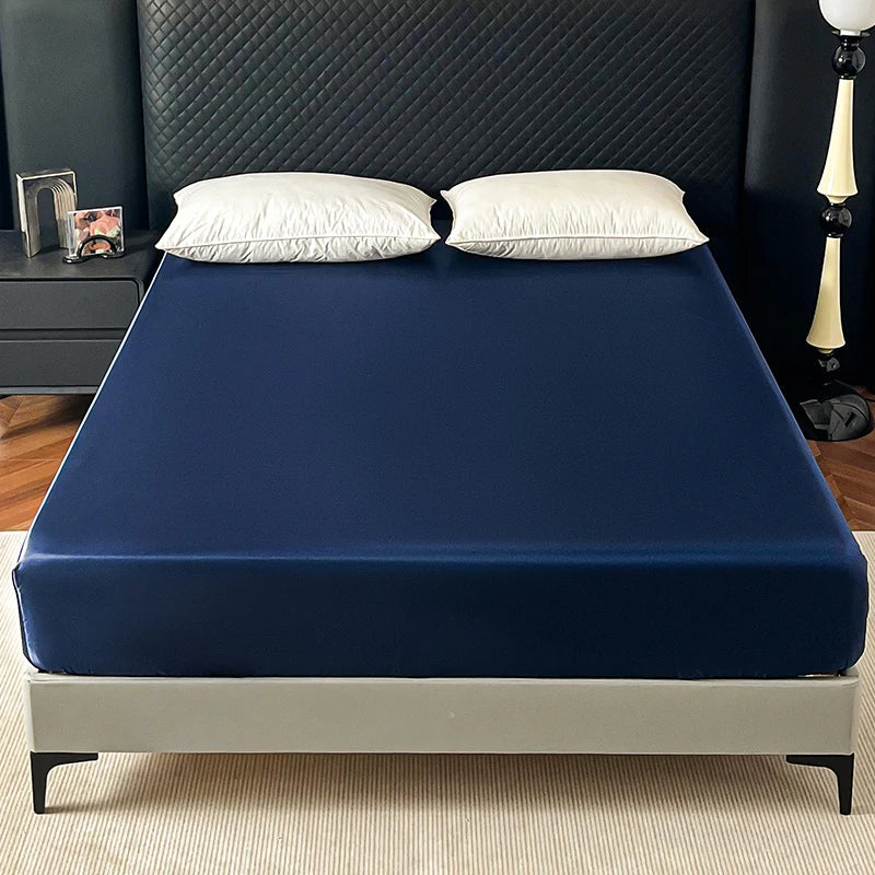 Draps de lit en soie de satin