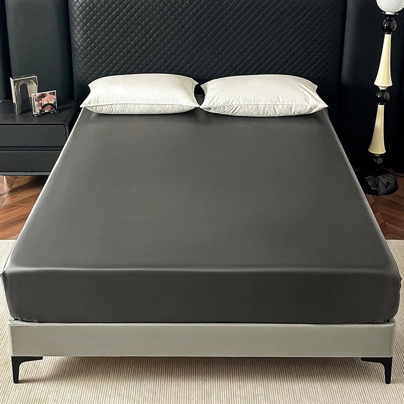 Draps de lit en soie de satin
