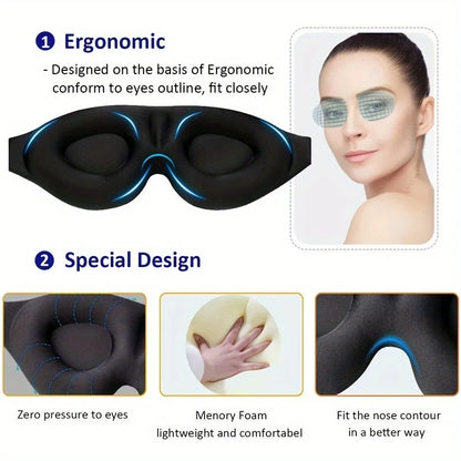 Masque de contour 3D + Bouchons d'oreilles
