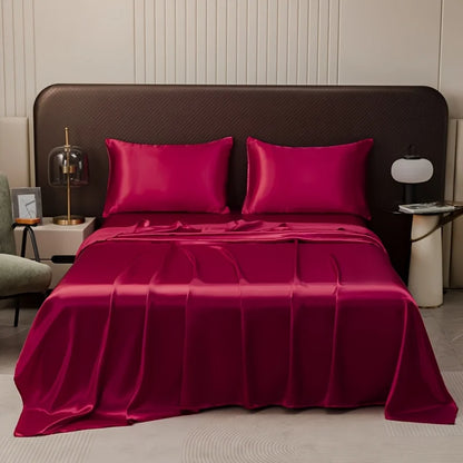 Draps de lit en satin