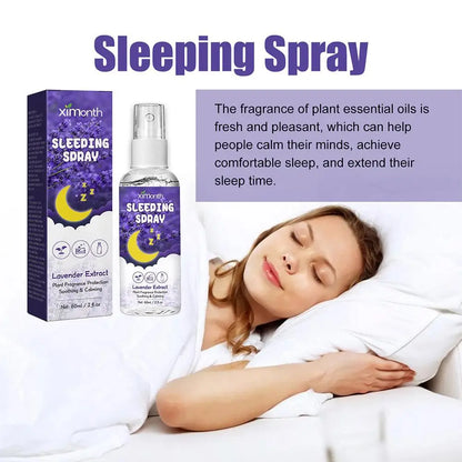 Spray de sommeil à base d'huile de lavande
