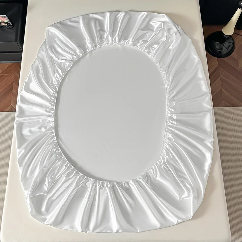 Draps de lit en soie de satin