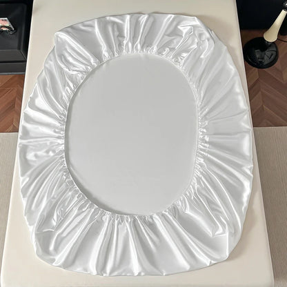 Draps de lit en soie de satin