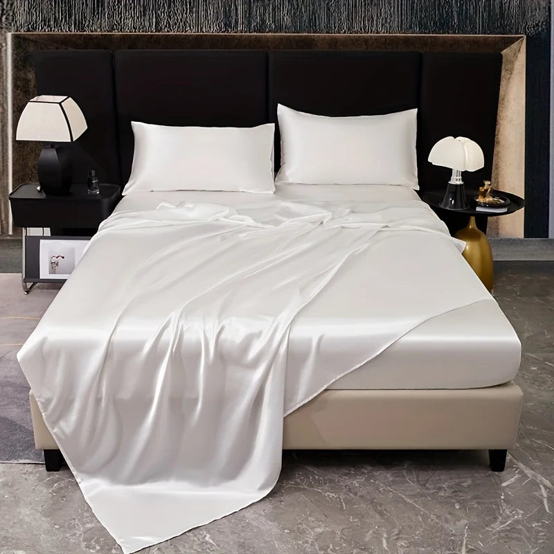 Draps de lit en satin